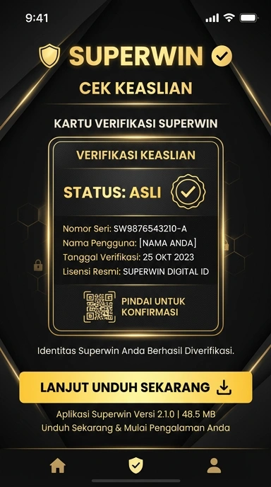 Kanal Resmi Superwin untuk Pengguna Android di Indonesia